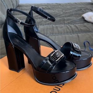 Louis Vuitton Platform Sandals